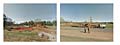 US 69, Pollok, Texas.  180&deg; Diptych.  Keystone XL Pipeline construction corridor.  Google Street View 2013.