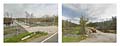US 84, Rusk, Texas.  180&deg; Diptych.  Keystone XL Pipeline construction corridor.  Google Street View 2013.