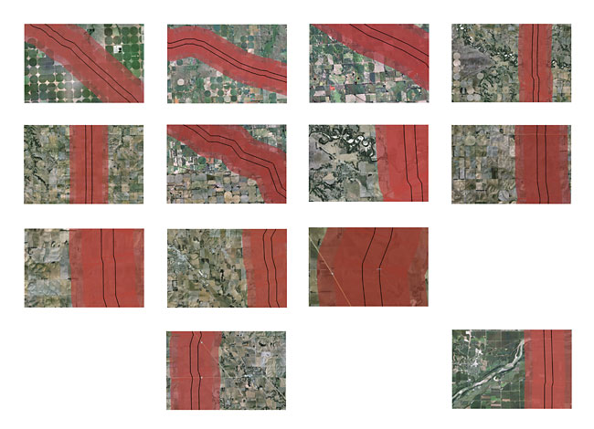 Two-mile wide Voluntary Evacuation Zone.  Nebraska.