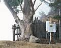 Keep Out. Private gate. Big Sur, California.
