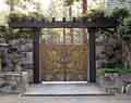 Front Gate.  Crystal Bay.  Lake Tahoe, California.