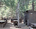 High camp.  Little Yosemite Valley. Yosemite National Park.  California. 