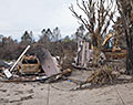 Southridge Drive, Tubbs Fire aftermath. Santa Rosa, California.