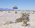 Cut Across Trail at Fault Wash. Anza Borrego State Park. California.