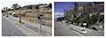 Neva Ct. and Hiller Highland. Rephotography of the Oakland Firestorm after 28 years. Oakland California 1991/2019.