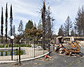 Paradise Inn. Aftermath of Camp Fire. Paradise, California.